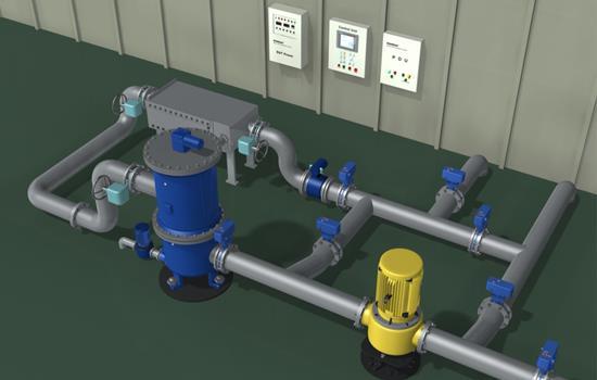 Headway OceanGuard Ballast Water Management System Περιγραφή συστήματος Το σύστημα χρησιμοποιεί στο πρώτο στάδιο μηχανικό φιλτράρισμα με φίλτρα διαμέτρου 50μm που χρησιμοποιούνται για να αφαιρεθούν