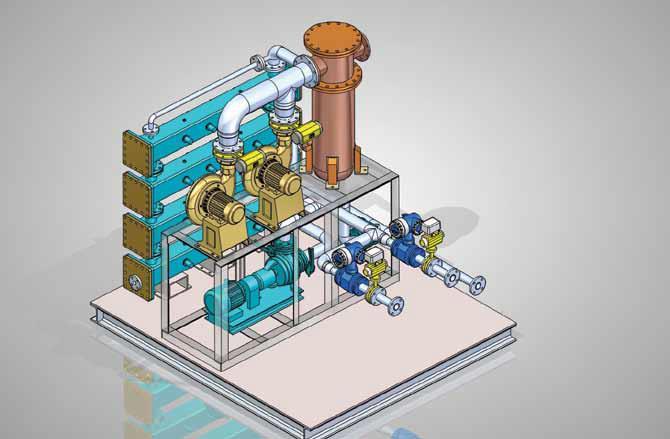 HiBallast Περιγραφή συστήματος Το σύστημα επεξεργασίας έρματος HiBallast αποτελείται από τρεις κύριες μονάδες: αυτή των φίλτρων, της ηλεκτρόλυσης και της αδρανοποίησης.