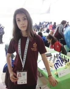 επιτυχίες των σκακιστών μας ΣΦΥΡΑΚ ΝΙΚΟΛΕΤΑ 3η στα ατομικά νεανικά πρωταθλήματα Αττικής 2018 κάτω των 8 ετών / 4η στην Ελλάδα στα τελικά ΤΣΕΚΟΥΡΑ ΒΑΓΙΑ Πρωταθλήτρια Αττικής στο Σχολικό Κύπελλο 2018