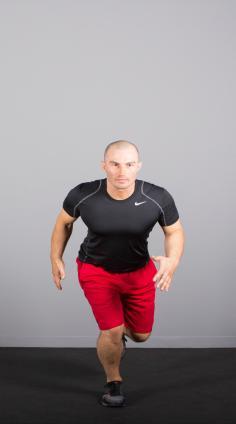 2.11.12. SINGLE-LEG LATERAL BOUND Εικόνα 2.12 Πλαϊνά μονοποδικά άλματα 2.
