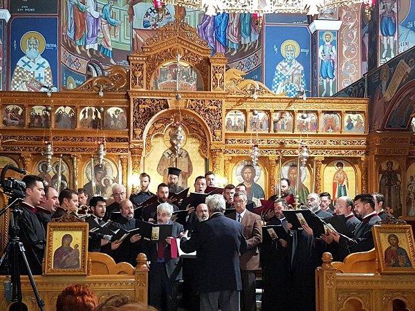 Πραγματική μυσταγωγία ήταν η απόδοση από τον Άρχοντα κ. Δημήτριο Νεραντζή του αργού Προκειμένου της Μεγάλης Τεσσαρακοστής «Μη αποστρέψης» καθώς και του αργού Προσομοίου «Πάντων προστατεύεις αγαθή».
