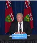 The Ford government said they will confirm the start date closer to that week.
