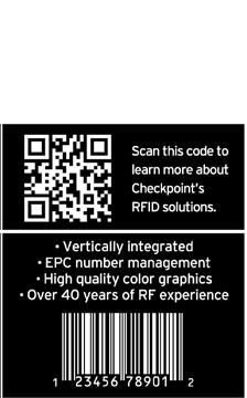 Μελέτες (Alan Sherman,Checkpoint Systems) αναφέρουν ότι η εισαγωγή της τεχνολογίας RFID αύξησε τις πωλήσεις κατά 15%, μείωσε τον απαιτούμενο χρόνο για απογραφή κατά εκατοντάδες ώρες το μήνα και