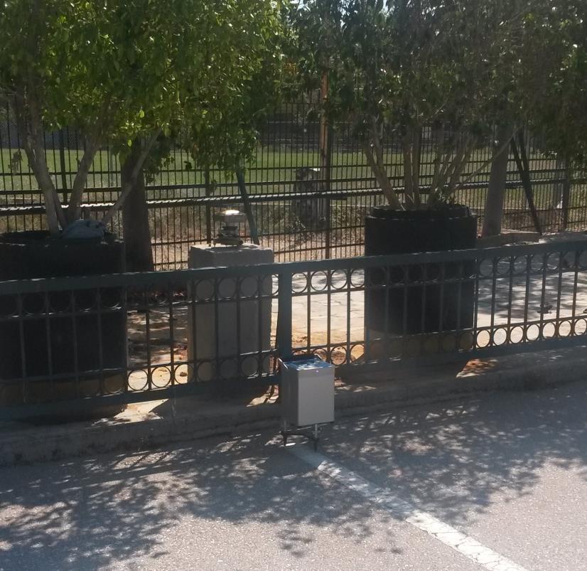 Το τριγωνομετρικό σημείο του ΤΕΙ Αθήνας βρίσκεται