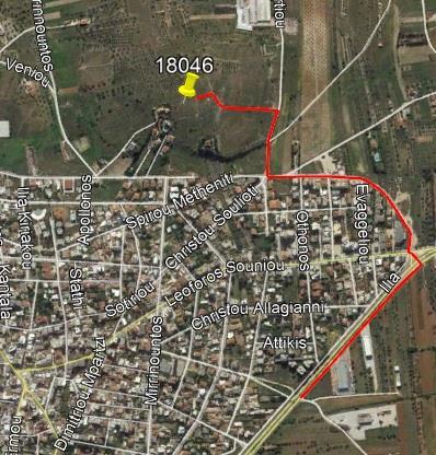 Εικόνα 7.20: Οδοιπορικό προς το Τριγωνομετρικό 18046. Ευρισκόμενοι στην Λ.