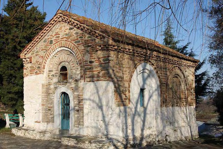 Σώζεται το καθολικό της μονής, που ανήκει στον σταυροειδή εγγεγραμμένο τύπο με τρούλο, ο οποίος, σύμφωνα με επιγραφή, κτίσθηκε το 1851 και τοιχογραφήθηκε το 1860.