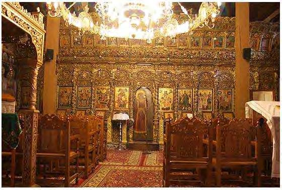 αναφέρεται ηγούμενος με το όνομα Διονύσιος. Το έτος 1942 πυρπολείται από τους Ιταλούς, σε αντίποινα για την υπόνοια υπόθαλψης ανταρτών.