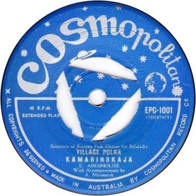 GRATED TO AUSTRALIA. IT & INT=ITALIAN, R=RUSSIAN, U=UKRAINIAN 78 R.P.M.