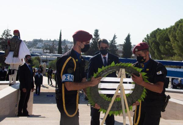 είναι η εξεύρεση δίκαιης, βιώσιμης και αποδεκτής λύσης του Κυπριακού, χωρίς παρεκκλίσεις από διεθνείς και ευρωπαϊκές αρχές και αξίες με πλήρη κυριαρχία, ανεξαρτησία και πλήρη εδαφική ακεραιότητα»,