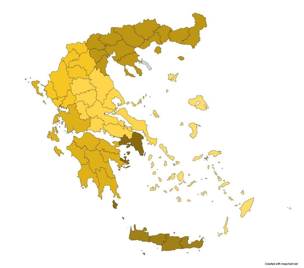 Γεωγραφική κατανομή εκκρεμών αιτήσεων αδειών διαμονής μόνιμων επενδυτών Απρίλιος 2021 3 1 1 Αττικής 2 004 Κρήτης 336 Μακεδονίας ράκης 251 Πελοποννήσου, Δ. Ελλάδας & ονίου 243 πείρου Δ.