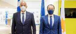 Εμείς, απ τη δική μας πλευρά, θα συνεχίσουμε σταθερά τις κοινές προσπάθειες για να μπορέσουμε να λυθεί το Κυπριακό στο γνωστό πλαίσιο της Διεθνούς Νομιμότητας. Η παρανομία δεν αποτελεί Δίκαιο.
