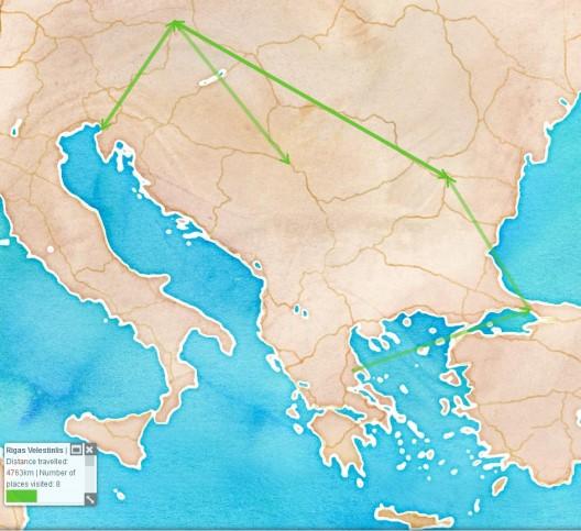Νεοελληνικού Διαφωτισμού και το πιο σημαντικό δείγμα της ελληνικής χαρτογραφίας της προεπαναστατικής περιόδου, τη Χάρτα του Ρήγα.