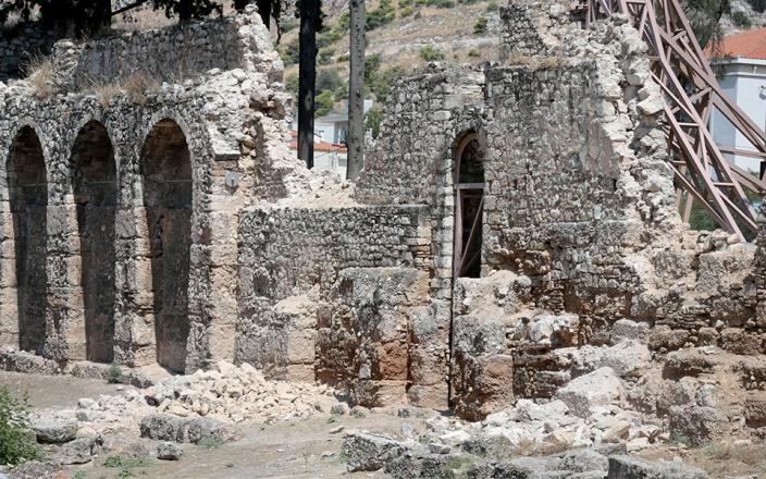 Για ακόμη μια φορά το 2019 συνέβη ισχυρή σεισμική δόνηση με αποτέλεσμα τμήμα του βόρειου τοίχους του περιβόλου να υποστεί μερική κατάρρευση.