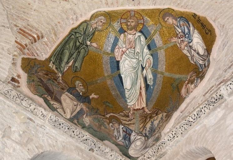 Η επόμενη σκηνή στο νοτιοδυτικό τμήμα είναι η Βάπτιση του Χριστού(Εικ.2.