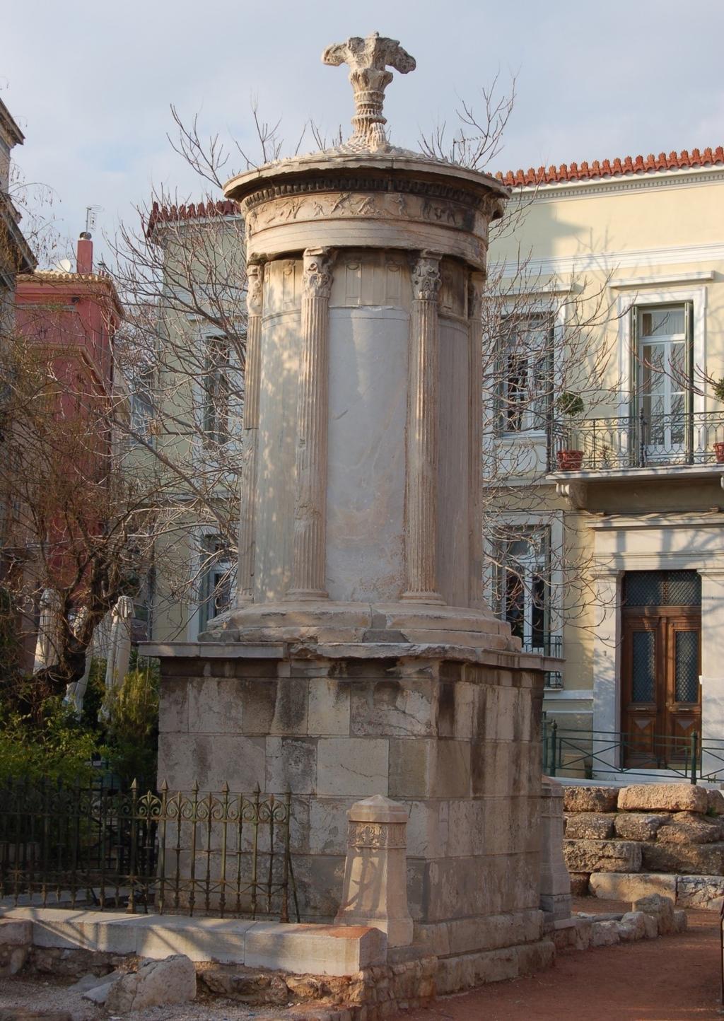 Το μνημείο του Λυσικράτους Το πιο καλοδιατηρημένο χορηγικό μνημείο της αρχαίας Αθήνας.