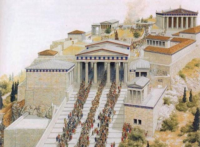 ΚΑΛΛΙΤΕΧΝΙΚΗ ΑΠΕΙΚΟΝΙΣΗ ΤΗΣ ΜΕΓΑΛΗΣ ΠΟΜΠΗΣ ΤΩΝ