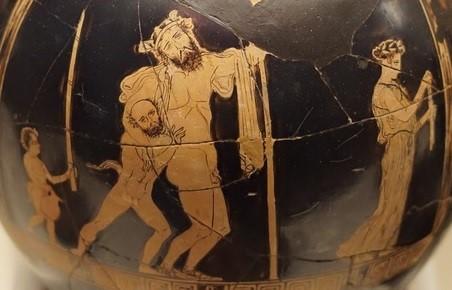 ΤΑ ΑΝΘΕΣΤΗΡΙΑ Τα ανθεστήρια ήταν μία ακόμη γιορτή προς τιμή του θεού Διονύσου και ήταν η γιορτή του κρασιού.