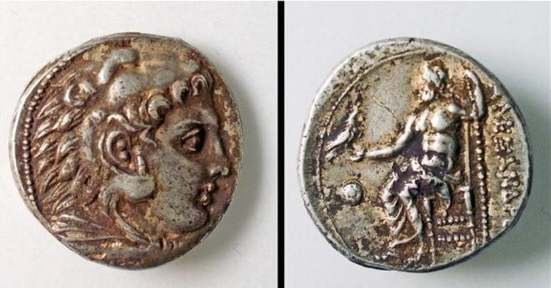 Αργυρό τετράδραχμο του Μ.