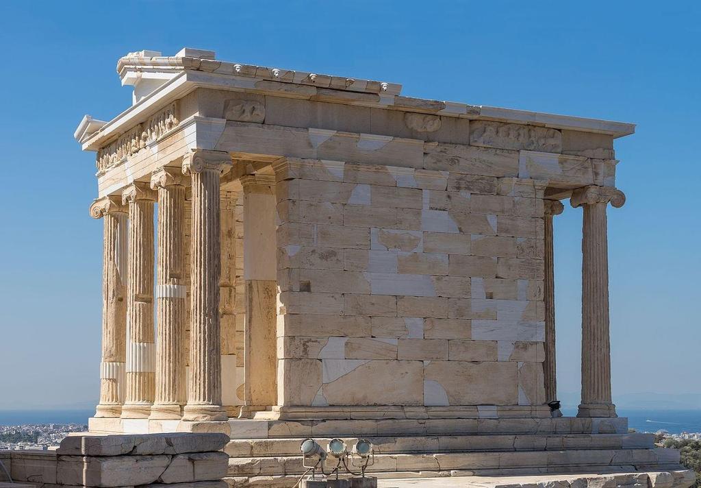Ο ναός της Αθηνάς Νίκης στην Ακρόπολη Πηγή εικόνας: