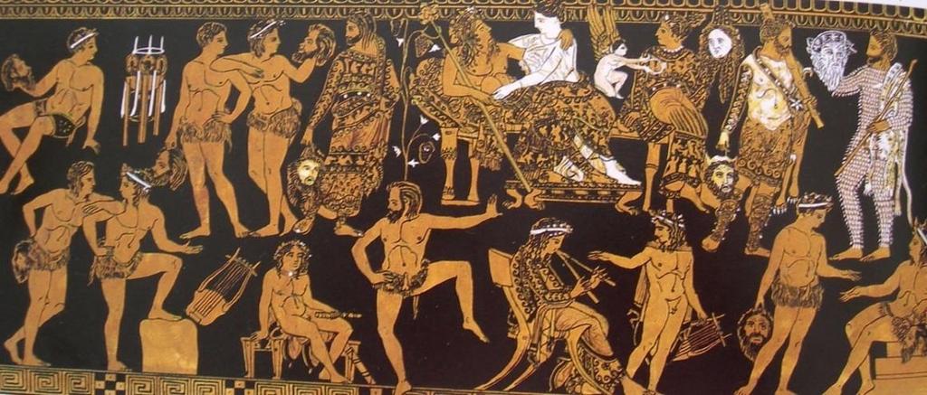 ΖΩΓΡΑΦΙΚΗ Η ζωγραφική της κλασικής περιόδου δυστυχώς δεν έχει διασωθεί στη Νότιο Ελλάδα, λόγω των εκτεταμένων καταστροφών των κτηρίων.