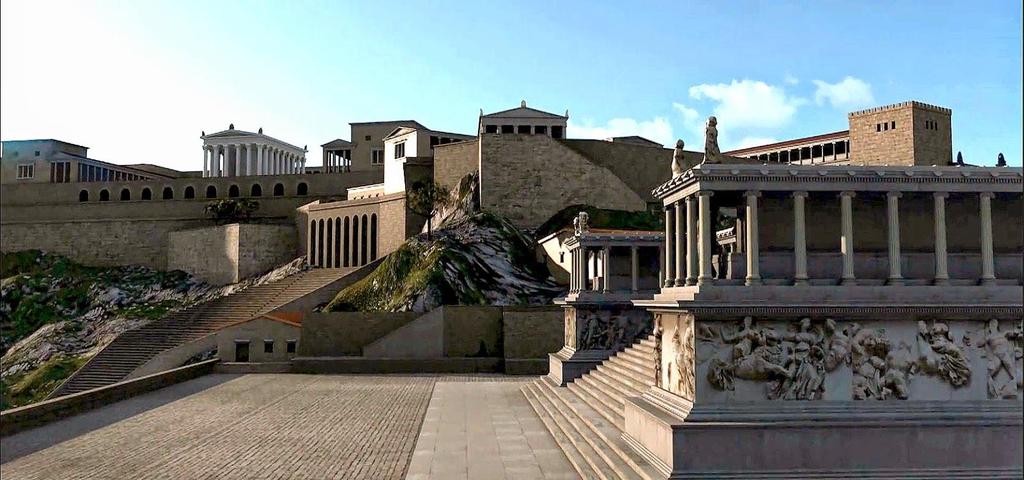 Αργότερα δημιουργήθηκε στη Μικρά Ασία ένα νέο βασίλειο με επίκεντρο την Πέργαμο. Πηγή εικόνας: https://www.mixanitouxronou.