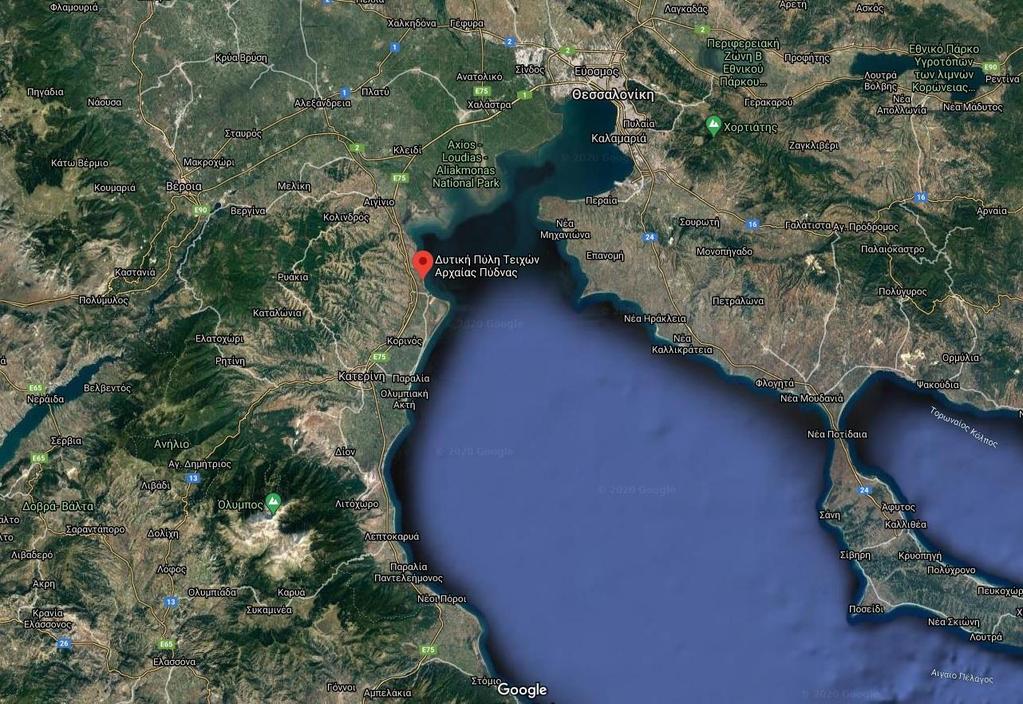 Η τοποθεσία της