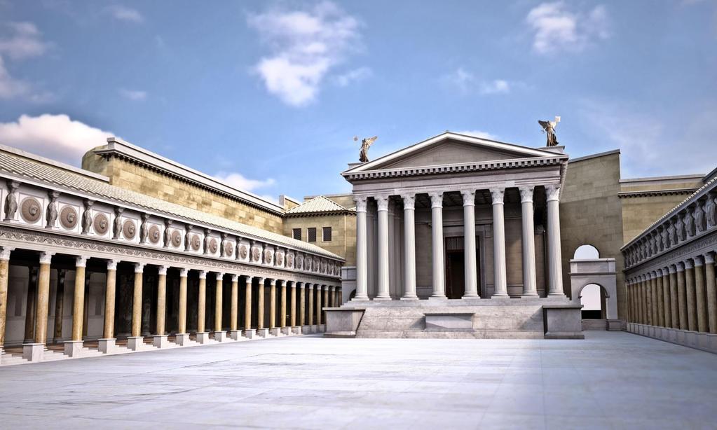 FORUM AUGUSTUM Καλλιτεχνική απεικόνιση Πηγή εικόνας: