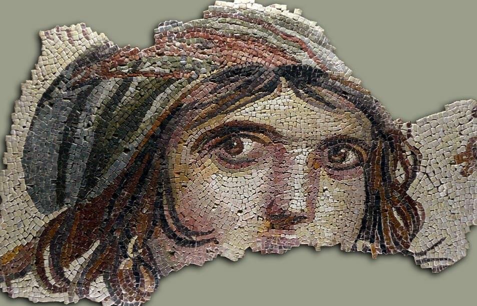 Ψηφιδωτό από τα αρχαία Ζεύγμα στην σημερινή