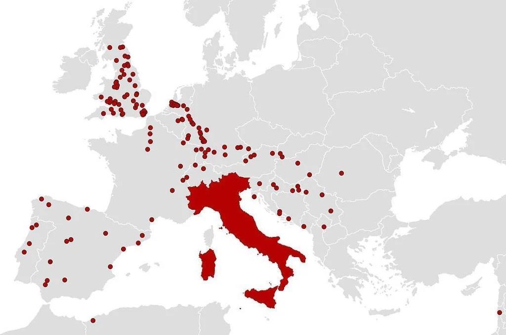 ΡΩΜΑÏΚΕΣ ΑΠΟΙΚΙΕΣ ΕΚΤΟΣ ΙΤΑΛΙΑΣ Πηγή εικόνας: https://www.reddit.