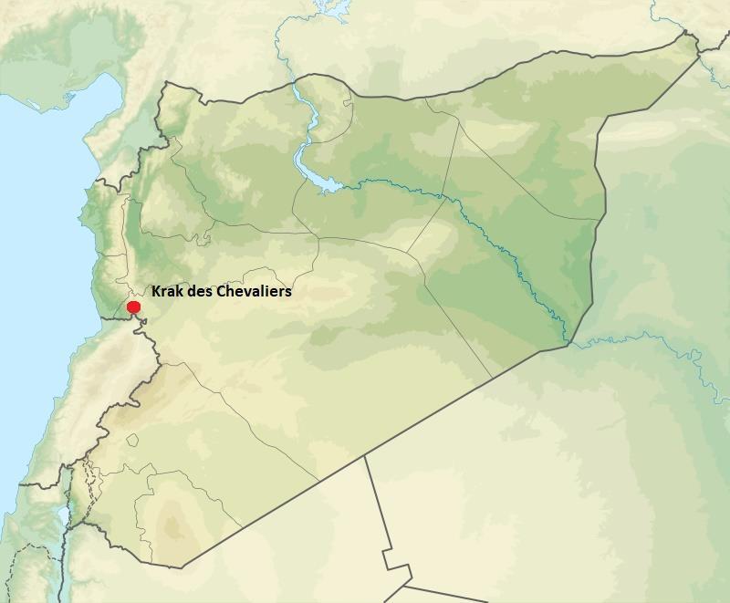 Τo Krak des Chevaliers βρίσκεται στη Συρία Πηγή