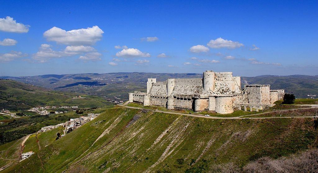 Δεσπόζει και ελέγχει όλη τη γύρω περιοχή: Krak des Chevaliers