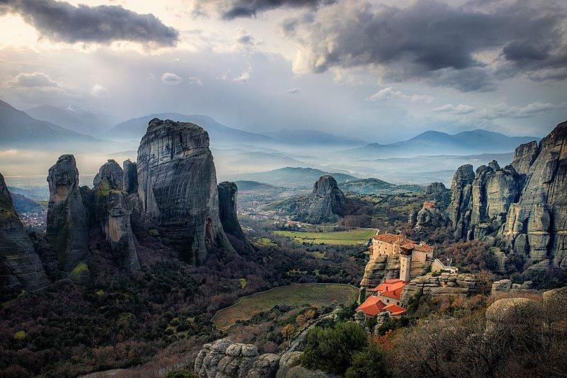 Τα Μετέωρα στη Θεσσαλία Πηγή εικόνας: