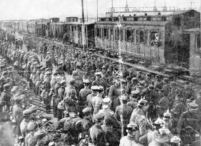 Άφιξη του ελληνικού Δ Σώματος Στρατού στο Görlitz της Γερμανίας Πηγή εικόνας: https://www.mixanitouxronou.