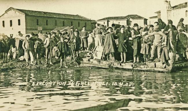 Εκκένωση της Καλλίπολης στην Ανατολική Θράκη, 18.11.