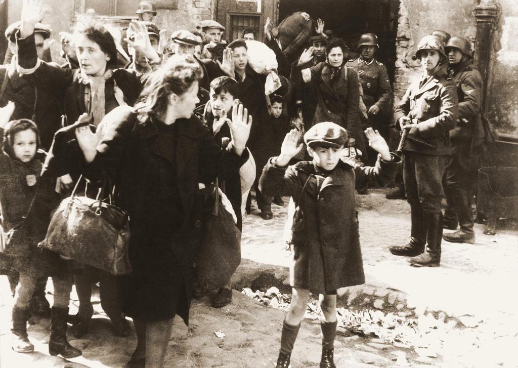 Το εβραϊκό γκέτο της Βαρσοβίας στη Πολωνία, 1943 - Πηγή