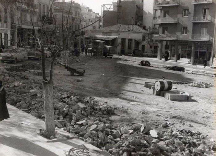 Αθήνα, Κυψέλη, οδός Φωκίωνος Νέγρη, 1964 Πηγή εικόνας:
