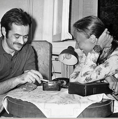 Αλέξανδρος Παναγούλης (1939 1976) Στη φωτογραφία με την Ιταλίδα δημοσιογράφο Οριάνα Φαλάτσι, η οποία δημοσίευσε τις συνεντεύξεις με