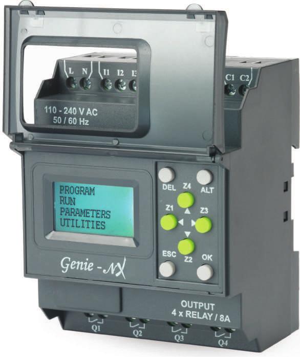 20.010 75,00 G8DDT6E Μονάδα επέκτασης για το PLC Genie-Nx,12-24V DC,6 ψηφιακές είσ. 2 αναλογικές έισ.4 ρελέ 178.20.020 75,00 GFDNN1 USB καλώδιο επικοινωνίας για το PLC GENIE-NX 178.20.030 25,55 GFDNN2S RS232 καλώδιο επικοινωνίας για το PLC GENIE-NX 178.