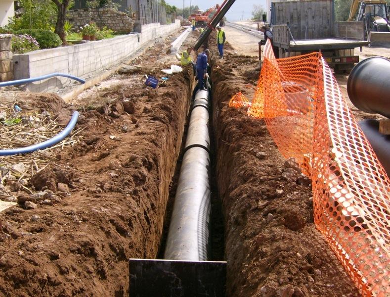 Γεωτεχνικές εφαρμογές επέκταση διάνοιξη δικτύου