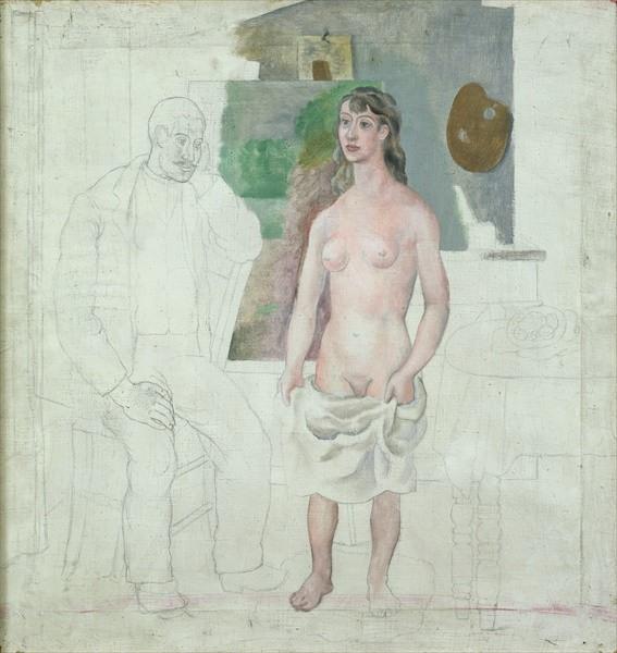 Picasso, L'artiste et son modele, 1914, Πηγή: http://www.