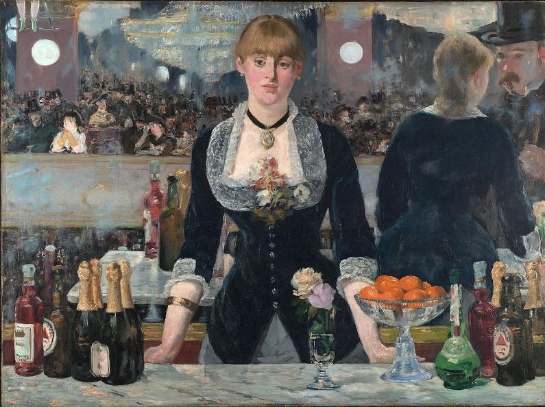 Manet, Un bar aux Folies Bergère,1882, 93 x 73