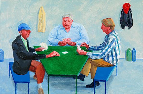 33 David Hockney, Dancers V, 2014, Ακρυλικό, Πηγή: