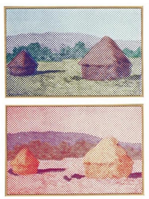 Monet haystacks, 1981, http://www.pbase.com/anhminh/image/163913647 13.7 x 20.