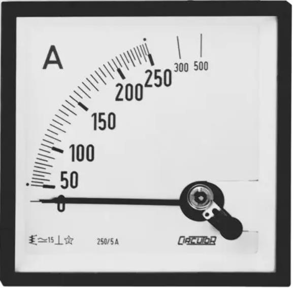 3.1 Αναλογικό βολτόμετρο (αριστερά), αμπερόμετρο (δεξιά) υχνόμετρο Απεικονίζει τη συχνότητα λειτουργίας της