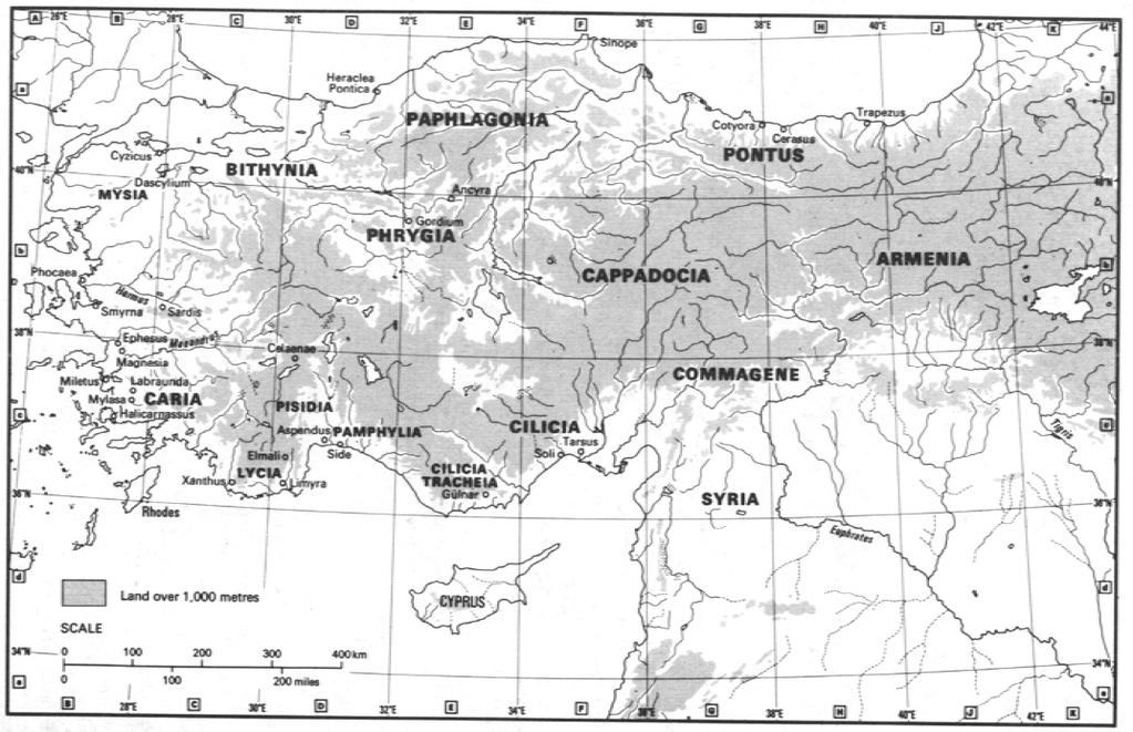 ΠΙΝΑΚΑΣ 1 1.α. Χάρτης της Μ.