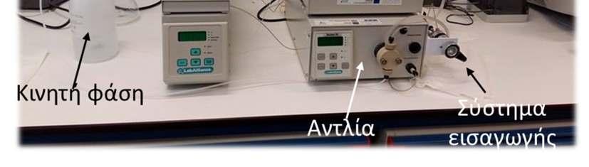 Στο εσωτερικό της αντλίας υπάρχει το σύστημα καταστολής των παλμών.