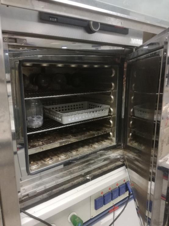 ξήρανσης UN 110 της Μemmert στους 105 ο C μέχρι
