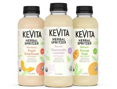 POWERED BY PEPSICO ΒΓΆΖΕΙ ΣΤΗΝ ΑΓΟΡΆ ΤΟ ΦΥΤΙΚΌ SPRITZERS BRAND KEVITA To PepsiCo λανσάρει το spritzers brand, KeVita, στην αγορά των ΗΠΑ.