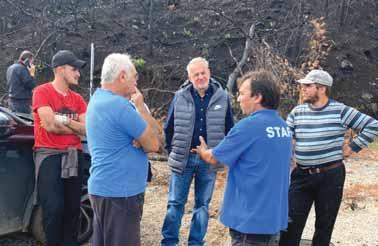 Εγώ εκπροσωπούσα στην εκδήλωση τους φοιτητές του ΑΠΘ, ως μέλος του πρυτανικού συμβουλίου του πανεπιστημίου.