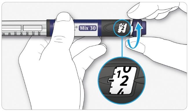 Εάν η συσκευή τύπου πένας είναι καινούρια, πρέπει να πραγματοποιήσετε δοκιμές ασφάλειας πριν τη χρησιμοποιήσετε για πρώτη φορά μέχρι να δείτε να βγαίνει ινσουλίνη από το ρύγχος